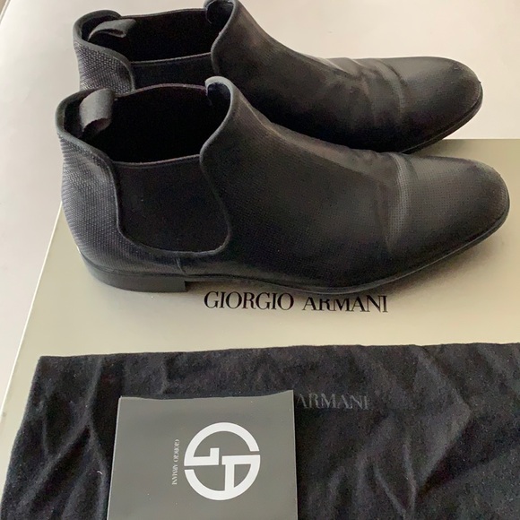 Giorgio Armani men’s boots - Picture 1 of 4